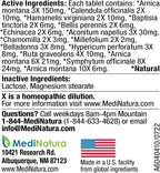MediNatura homeopathic pet pain relief tablets for dog and cat joint stiffness