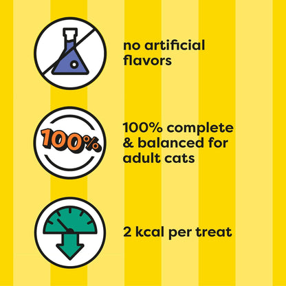 Imported USA cat rewards with less than two calories per treat