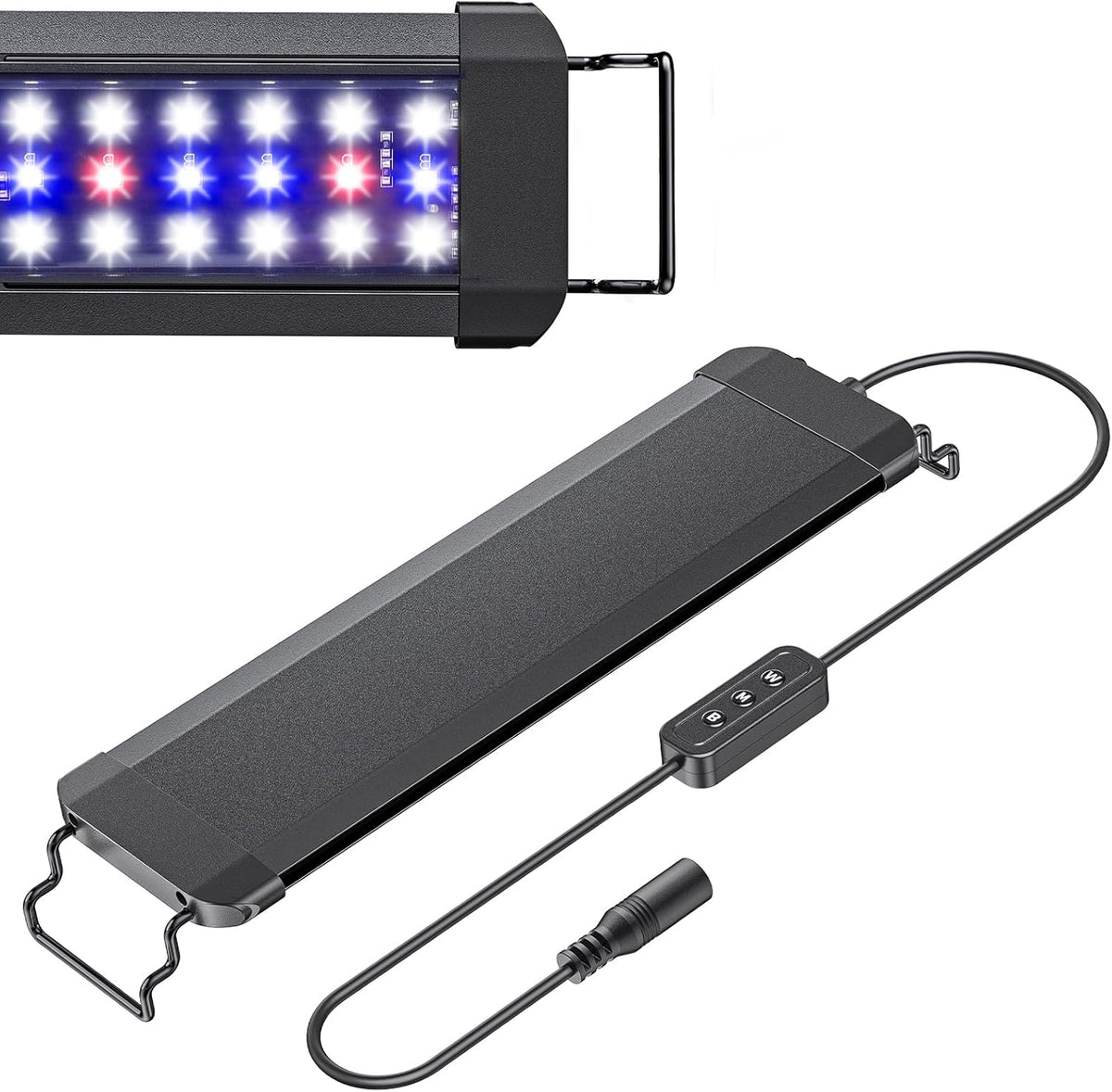 Pawfly 6 W Terrarium Light for 6" to 10" Terrariums Extendable Reptile Tank Light with Full Spectrum Brilliant White Blue Red Lights with Day & Night Modes and Adjustable Brightness - Image 10