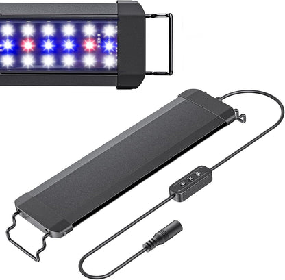 Pawfly 6 W Terrarium Light for 6" to 10" Terrariums Extendable Reptile Tank Light with Full Spectrum Brilliant White Blue Red Lights with Day & Night Modes and Adjustable Brightness - Image 10