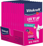 Vitakraft Lick 'N' Lap Real Salmon Squeezeable Liquid Cat Treats, Lickable, Salmon Broth #1 Ingredient, No Artificial Colors, Preservatives or Added Sugar, for Hydration, 0.52 oz. Tubes, 16 Count - Image 12