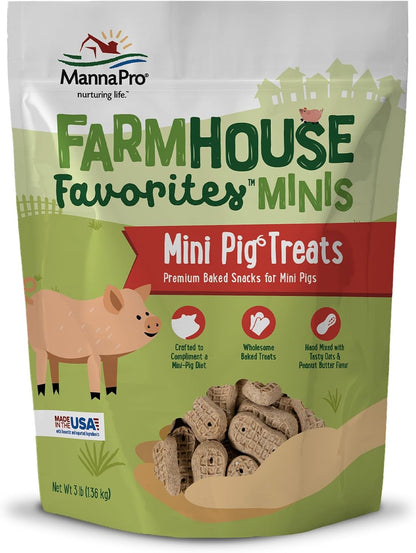 Manna Pro livestock treats ingredient list and guaranteed analysis view