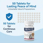 Oral flea pills for kittens and puppies 2-25 lbs