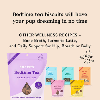 All-natural low calorie dog treats for evening relaxation.