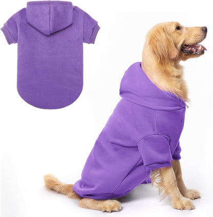 BINGPET extra large pet hoodie comfortable outdoor walk