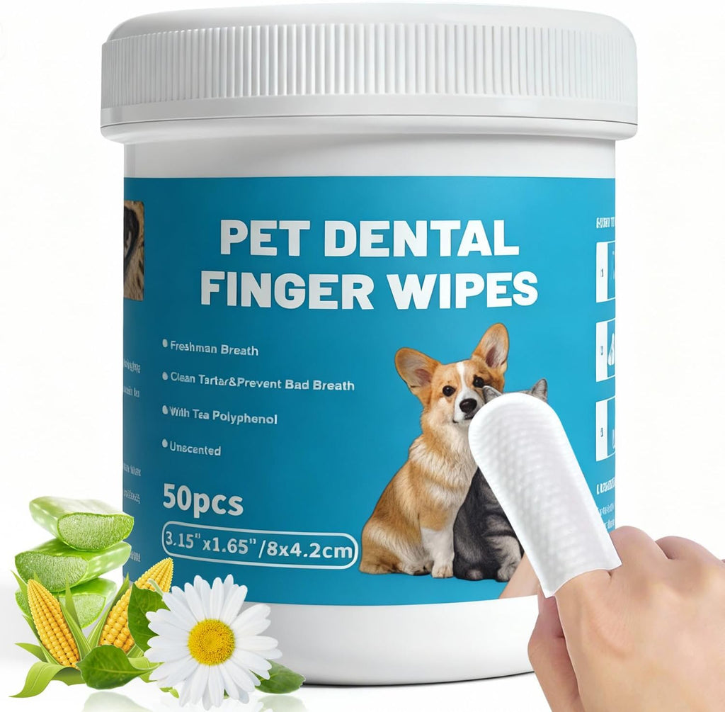 Safe and non-irritating pet grooming wipes for daily stain prevention