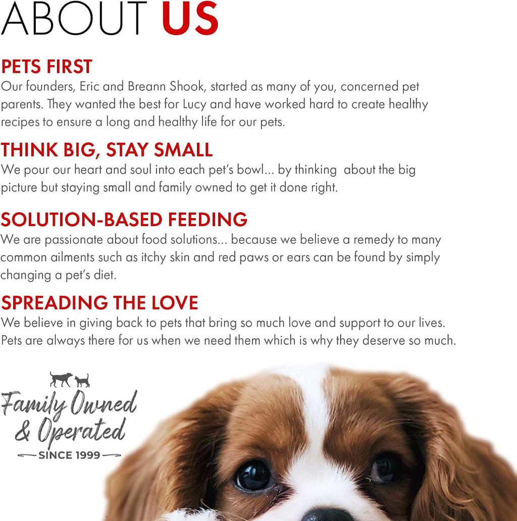 Grandma Lucy's chicken recipe packaging side profile