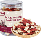 PAWUP Chicken Wrapped Puppy Chew Bones, Digestible Soft-Core Dental Chews, Real Chicken, Gentle Teething Treats for Small & Medium Dogs, 12.5 oz - Image 9