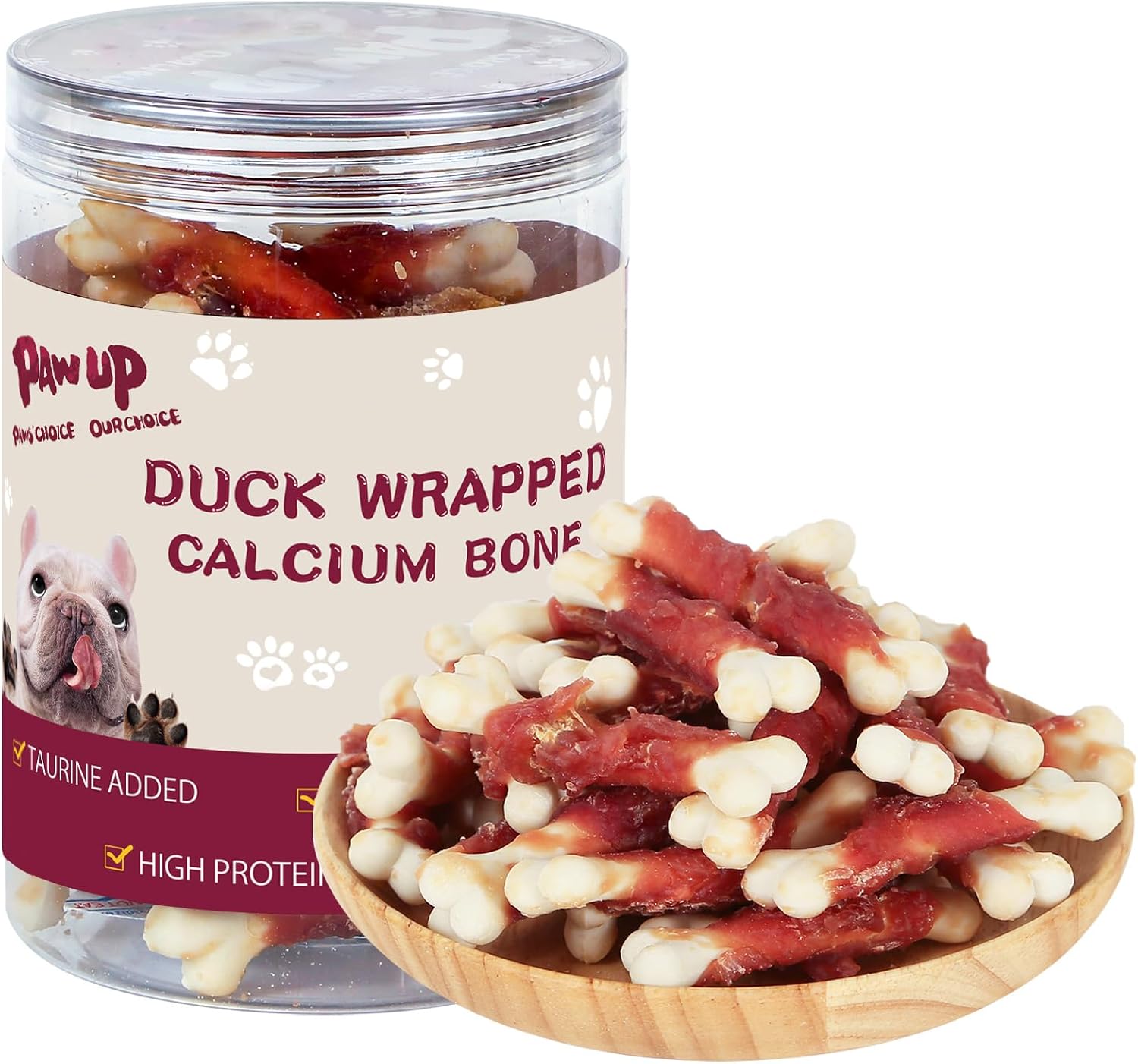 PAWUP Chicken Wrapped Puppy Chew Bones, Digestible Soft-Core Dental Chews, Real Chicken, Gentle Teething Treats for Small & Medium Dogs, 12.5 oz - Image 9