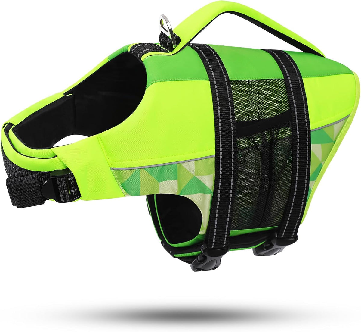ASENKU Dog Life Jacket with Reflective Stripes, Adjustable High Flotation Dog Safety Vest, Ripstop Pet Lifesaver for Swimming Boating, Lightweight Life Preserver for Large Dogs (Blue, XL) - Image 14