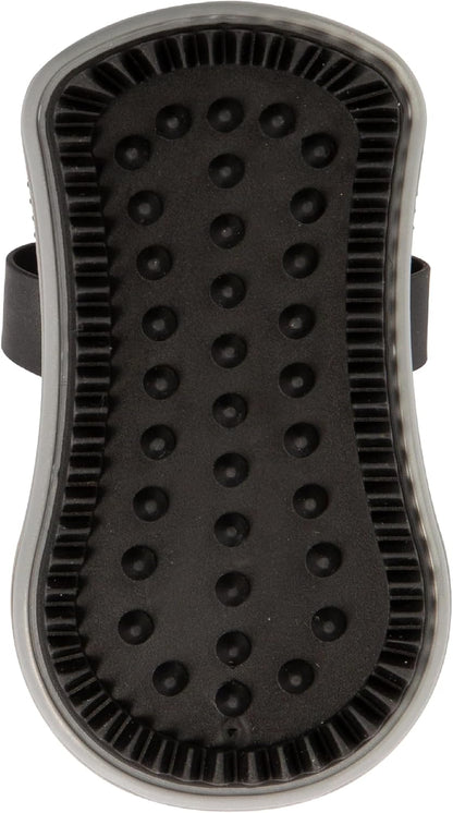 Premium USA imported FURminator curry brush for removing loose hair from cats and dogs