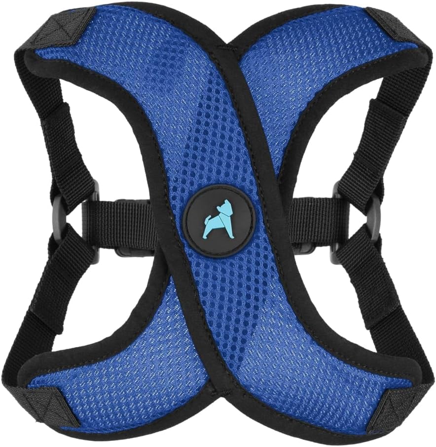 Gooby Comfort X Step in Lite Dog Harness - Choke Free, Escape Free with Light Breathable Mesh - Step in Dog Harness for Small and Medium Dogs - Quick Release Buckle, Metal D-Rings - Purple, Medium - Image 11