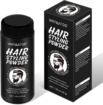 Vofank Texture Powder bottle front view hair styling