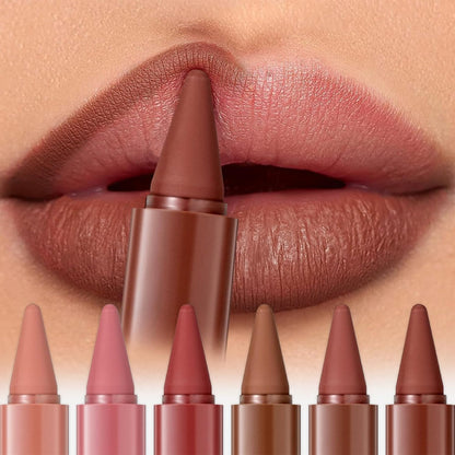 Beauty Glazed 6 pcs gradient lip liner and matte lipstick combo set for ombre lips