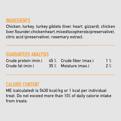 Orijen high protein low calorie cat training treats