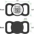 WhoseID smart pet identification tag being tapped by a smartphone using advanced NFC technology for instant owner contact retrieval.