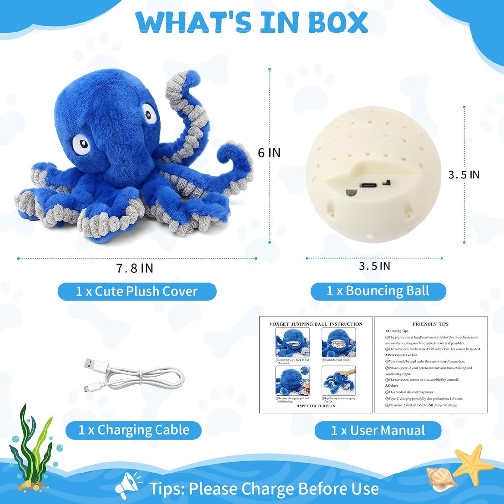 Close up of Voxget octopus toy zipper mechanism