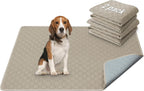H.VERSAILTEX Premium Washable Pee Pads for Dogs 2 Pack Super Absorbent 100% Waterproof Reusable Non-Slip Quilted Puppy Training Pads for Crate Playpen Whelping & Potty Training(18"x24", Grey) - Image 11