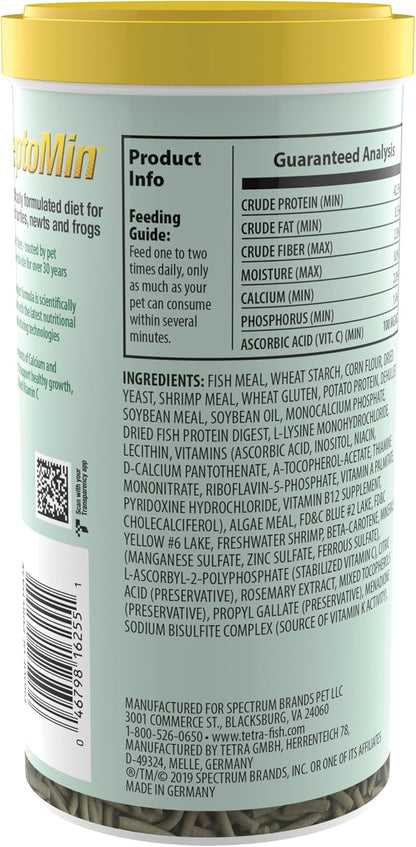 Tetra ReptoMin aquatic turtle food packaging