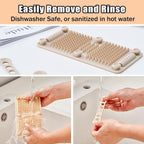 Cat grooming on Petpals wall mounted massager