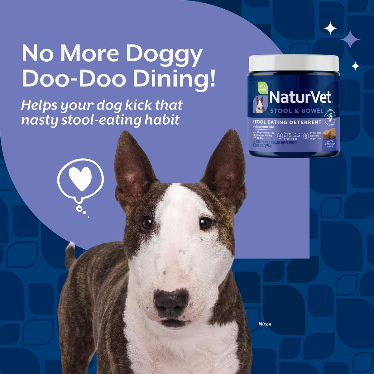 NaturVet soft chews for dog digestive health