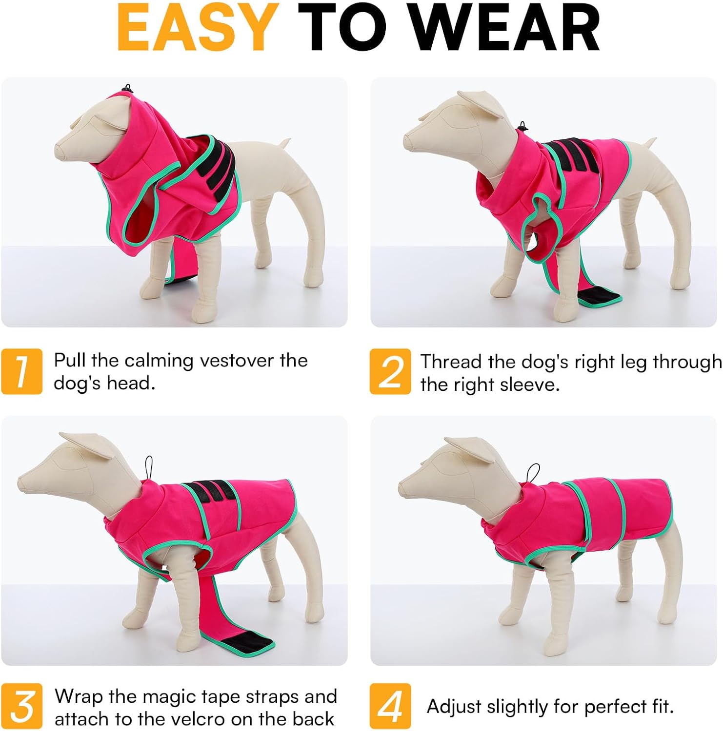 Queenmore separation anxiety relief jacket for medium sized dogs