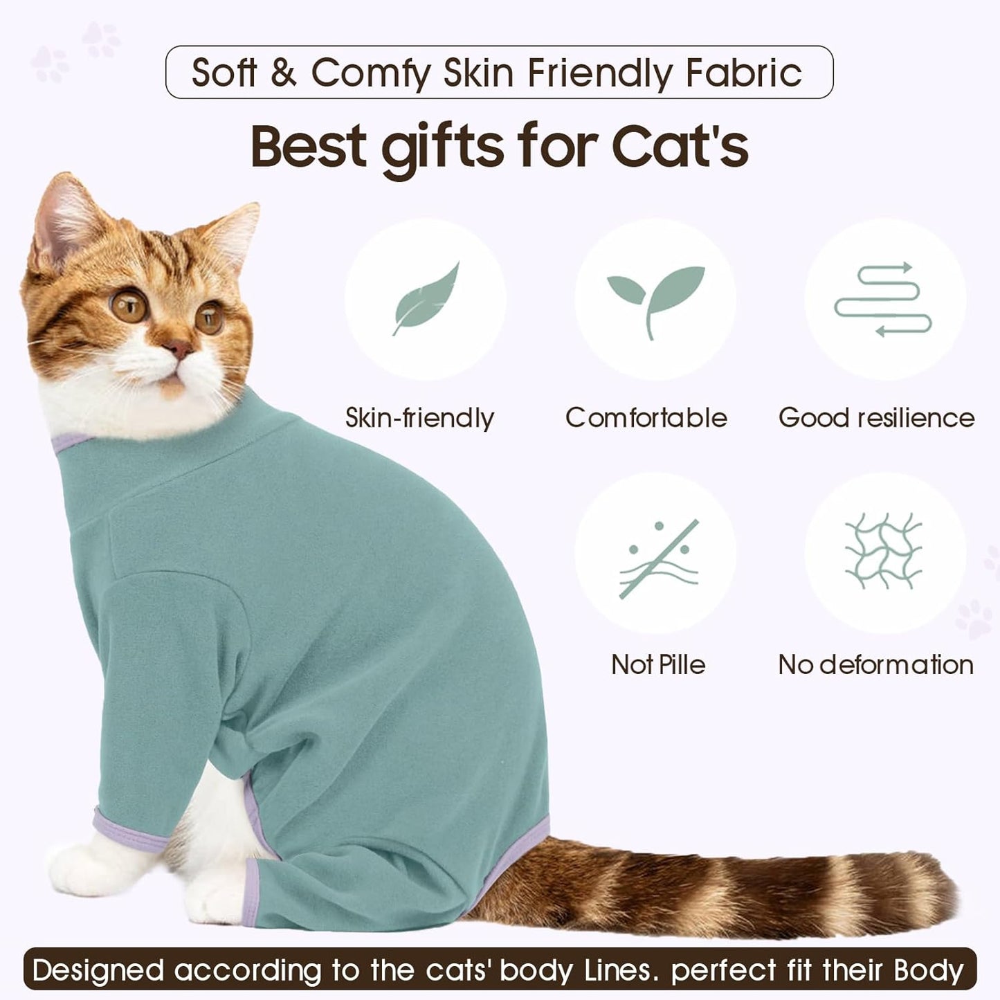 Dentrun cat pajamas displaying minimalist cat outline graphic