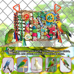 Full product set of Yixund foraging wall with various chewable accessories