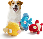 Nocciola 5-Pack Squeaky Dog Toys, Durable Stuffed Critter Zoo Dog Toys with Unique Squeak Sounds to Keep Dogs Busy, Puppy Toys for Small, Medium, and Large Dogs - Image 11