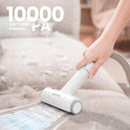 Deshedding brush attachment of the Pecute 7-in-1 grooming kit removing undercoat fur efficiently