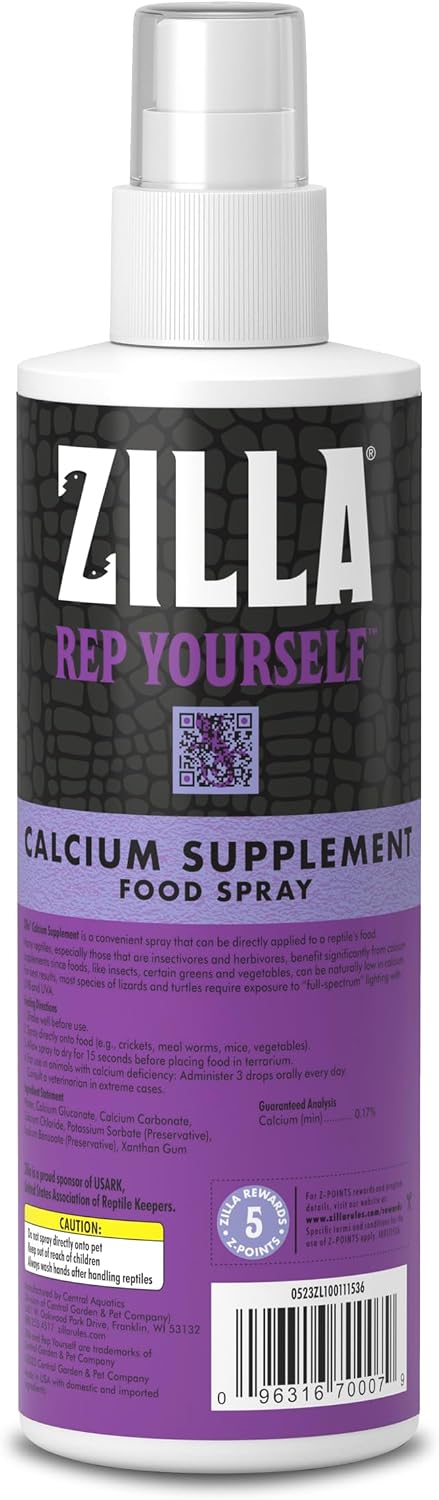 Zilla Calcium Supplement Spray 8 oz. - Image 11