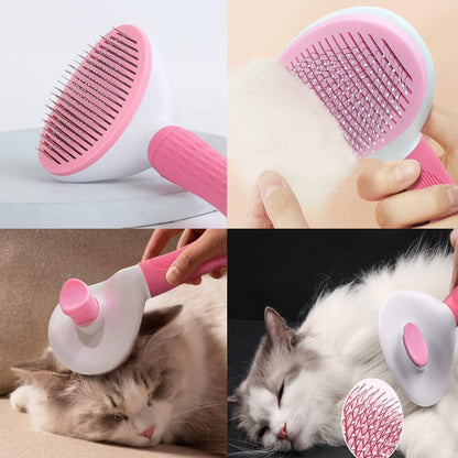 KEEPLKVOC premium pink pet grooming kit showing the ergonomic nail clipper and matching nail file set.