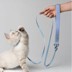 Cat Harness and Leash 2-in-1, Escape Proof Anti-Choking Harness Adjustable Lightweight Leash One-Piece Non-Detachable for Kitten Cats Outoor Walking Training, US IDA Bronze Award (Purple) - Image 9