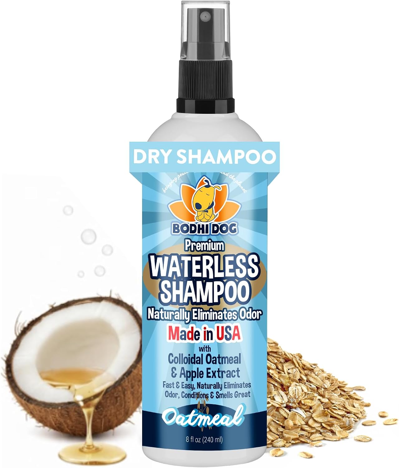Bodhi Dog Waterless Shampoo - No Rinse Dry Shampoo for Dogs & Cats - Naturally Neutralizes Pet Smelly Odor - Safe for Puppies, Allergies & Sensitive Skin - Made in USA - Lavender (17 Fl Oz) - Image 12