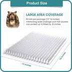 Aocoray scat mat protecting indoor potted plants