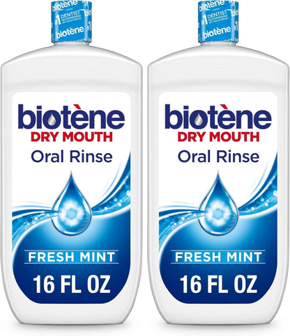 Biotene Oral Rinse Mouthwash for Dry Mouth, Fresh Mint - 16 fl oz - Image 13
