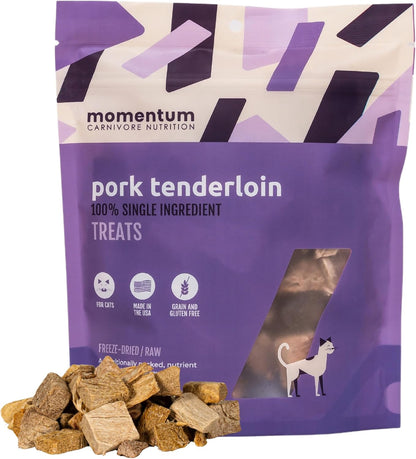 Momentum Carnivore Nutrition Freeze-Dried Chicken Gizzard Cat Treats - Single-Ingredient, High-Protein, All-Natural, Grain-Free, Naturally Flavorful - Made in USA - 1.9 oz Bag - Image 12