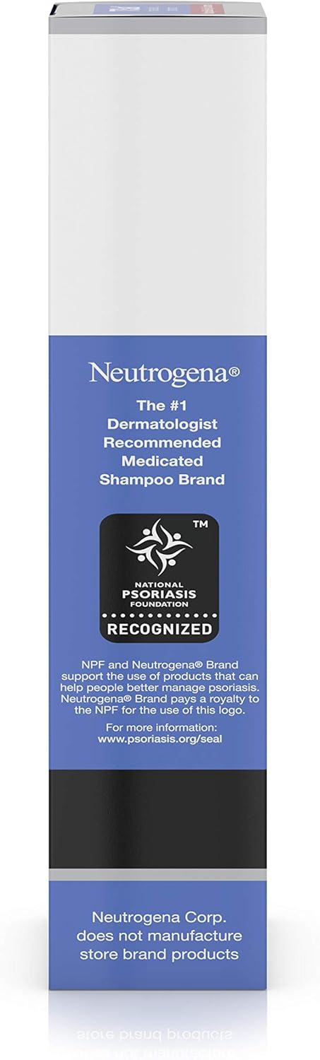 Neutrogena T/Sal Therapeutic Shampoo, Scalp Build-Up Control 4.5 oz, 130 fl oz - Image 7
