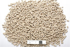 Aurora Pet non tracking zeolite cat litter pellets close up view.