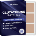 MONIER Glutathione Patches 60 count front view packaging for antioxidant support.