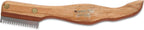 Close up of German engineered stainless steel teeth on Mars dog stripping knife