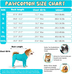 Parderry medical dog pajamas illustrating full abdominal wound protection coverage