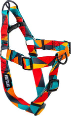 Wolfgang Heavy Duty Adjustable Dog Harness, Pull-Tested to Over 800 lbs for Walking & Training, DigiFloral Print, Large - Image 15