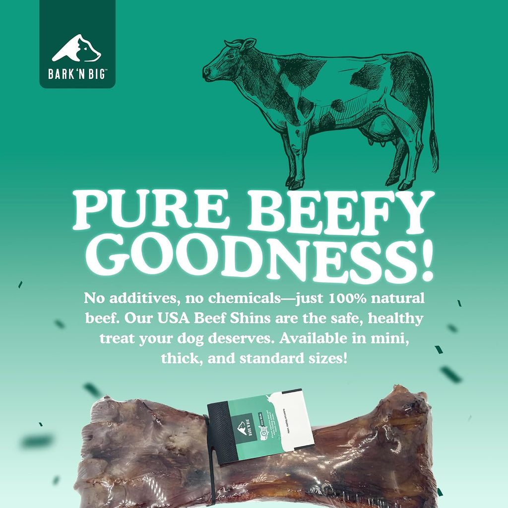 Glispa USA imported beef shin bone for dental health