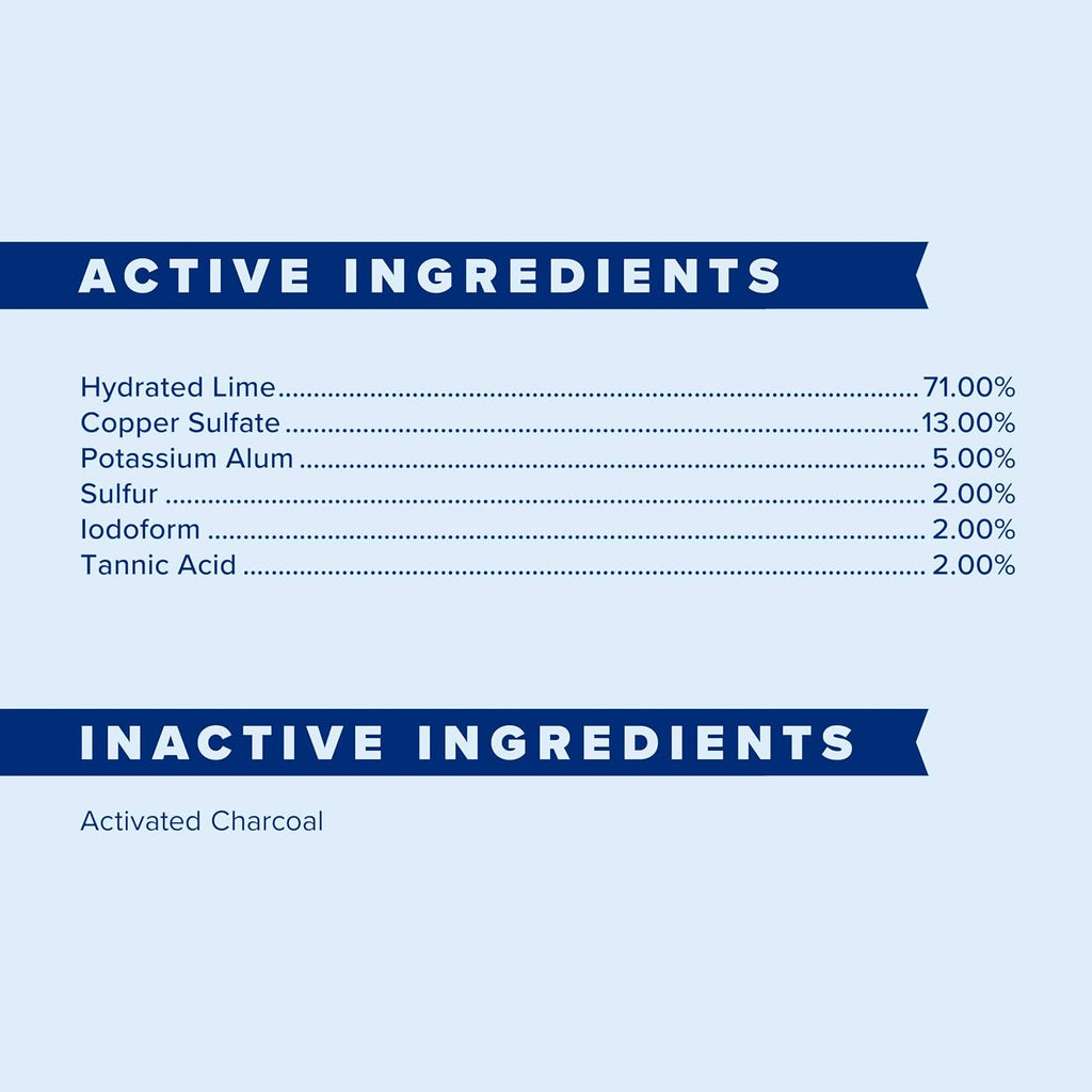 Farnam wound powder packaging and safety seal