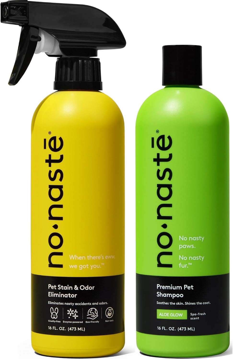 Nonaste pet mess cleaner applied on upholstery fabric