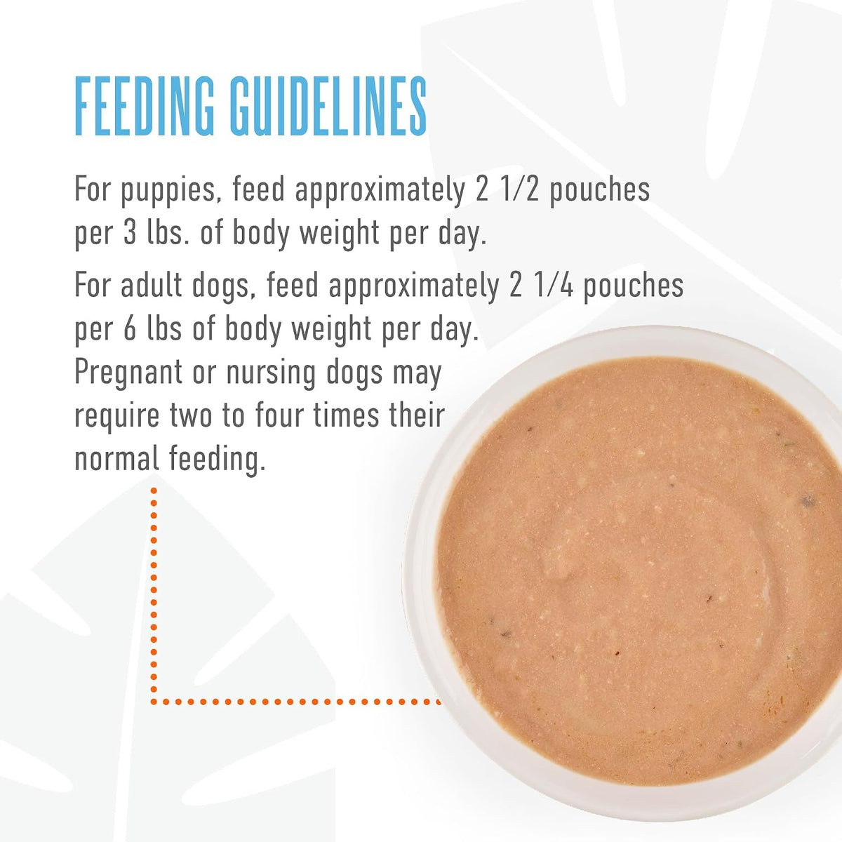 Tiki Dog Baby Mousse nutritional benefit icon set