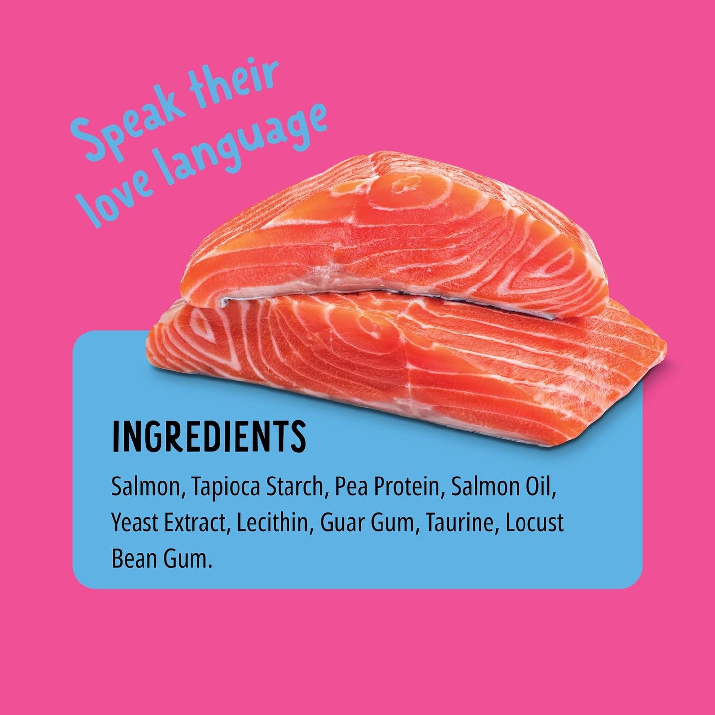 Bonkers Licky Tubes individual salmon puree sticks
