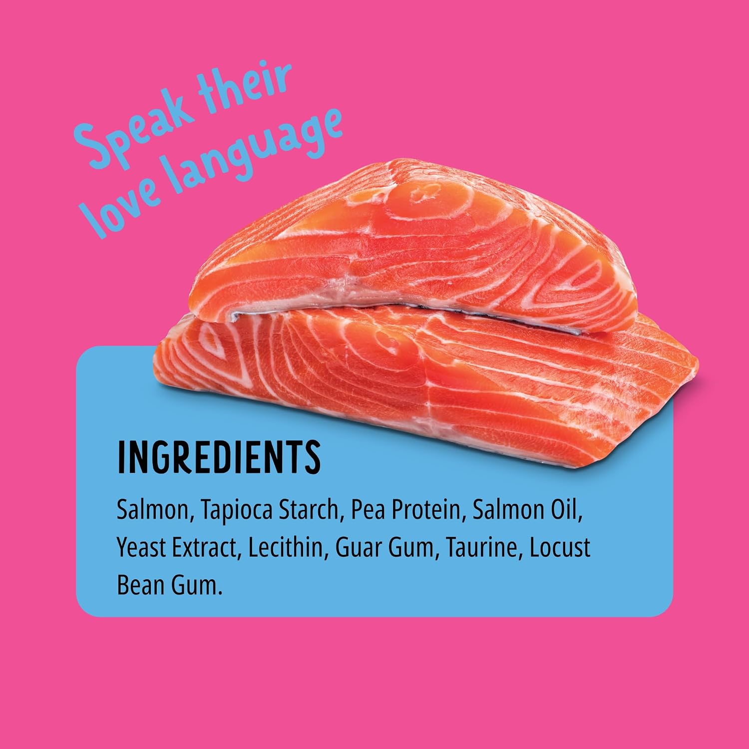 Bonkers Licky Tubes individual salmon puree sticks