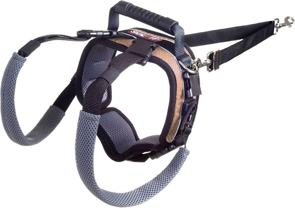 PetSafe CareLift Rear Support Harness - Lifting Aid with Handle and Shoulder Strap - Fits Waist Measuring 27-37 inches, Dog Weight 70lb-130lb, Large, Black - Image 11